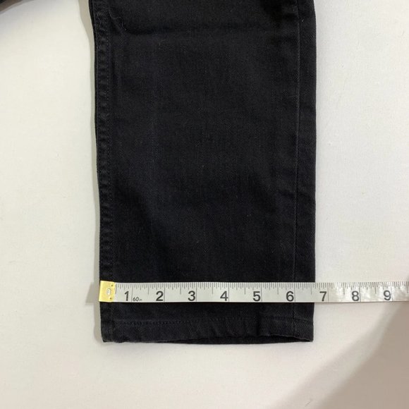 Levi's Mens 29 x 25 Black 514 Straight Flex Fit Denim Jean Stretch - Picture 14 of 15